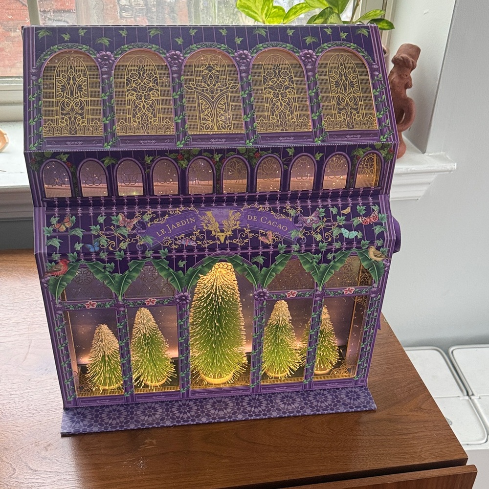 Purple and Gold Decorative Box